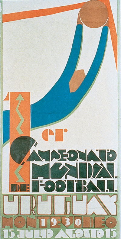 Poster PIALA DUNIA 1930